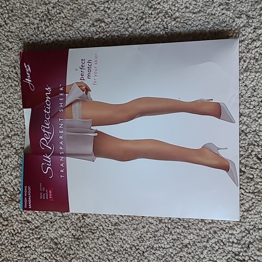 Haynes silk reflections transparent sheer size A/B